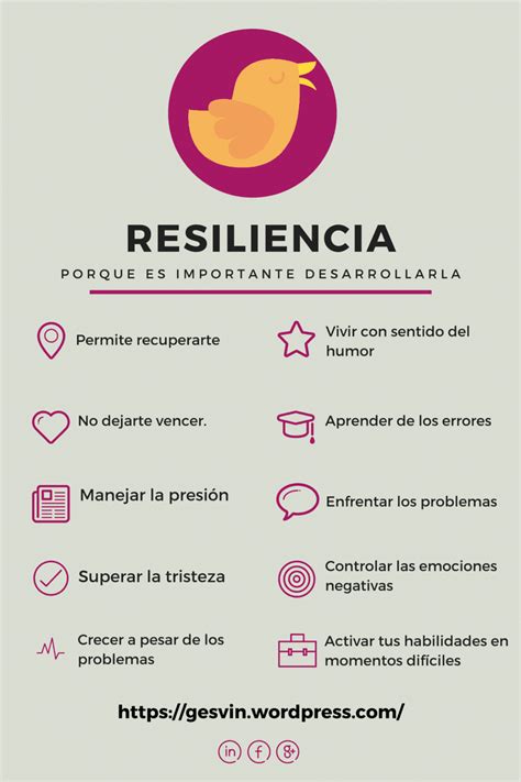 Resiliencia 10 Importantes Razones Para Desarrollarla Infografía