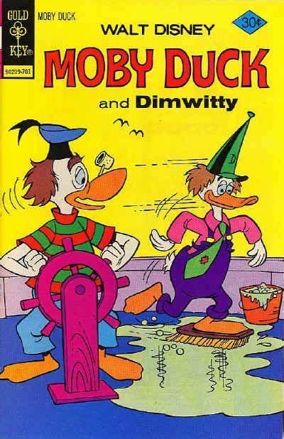 Cover For Walt Disney Moby Duck Western Series Comic Books