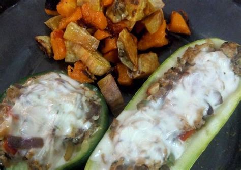 Zapallitos Rellenos Al Horno Receta De Hilen Pereyra Cookpad