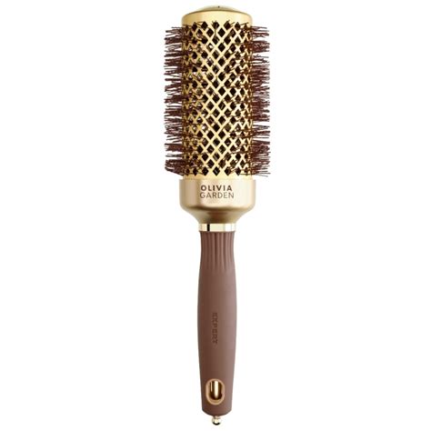 Olivia Garden Expert Blowout Shine Wavy Bristles Gold Brown Szczotka