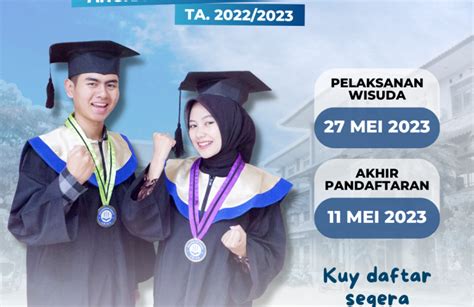 Pendaftaran Wisuda Angkatan Ke XXXVI Gel 2 Telah Dibuka Yuk Daftar