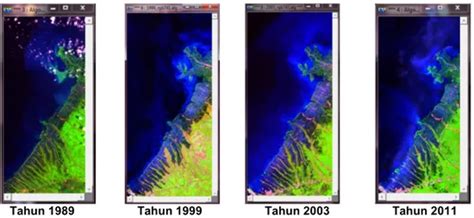 Deteksi Perubahan Garis Pantai Demak Menggunakan Citra Landsat