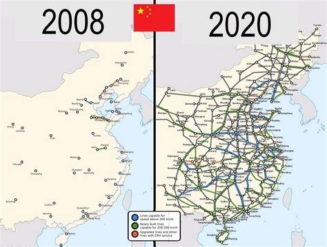 Railway in China : r/Maps