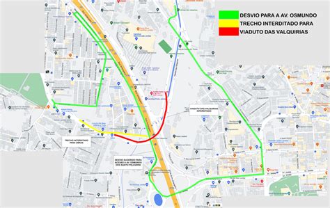 Interdições Av Osmundo Dos Santos Pellegrini E Viaduto Das Valquírias