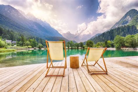 Premium Photo Amazing Landscape On Jasna Lake With Beautiful