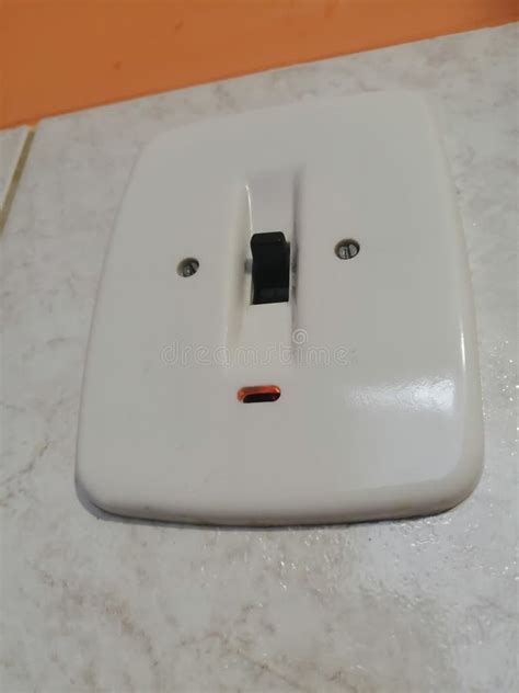 white electric plug  switch stock image image  electrical