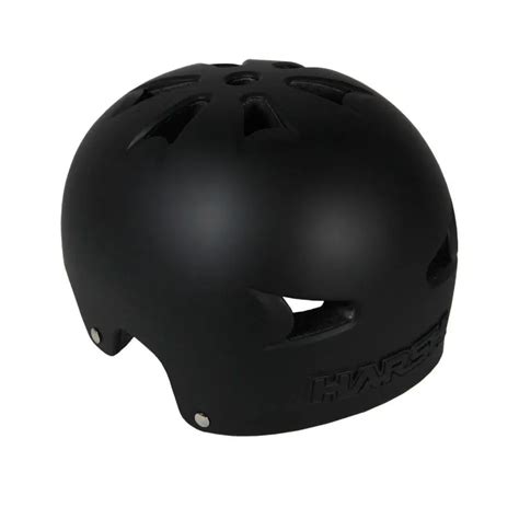 Harsh Pro Eps Skateboard Helmet In Black Matt Wake2o