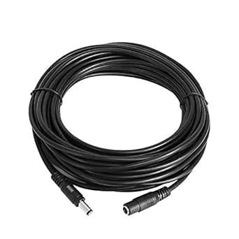 Hiseeu Ft M Dc Power Extension Cable Mm X Mm V