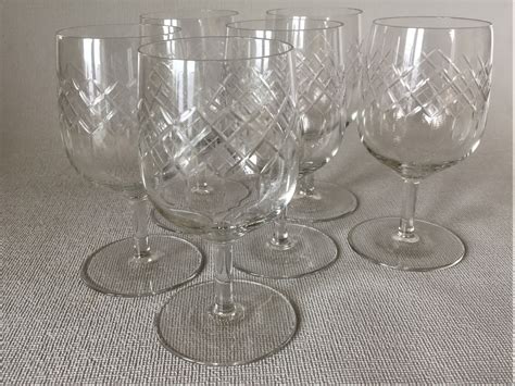 A Set Of 6 Edwardian Dessert Wine Glasses 537813 Uk