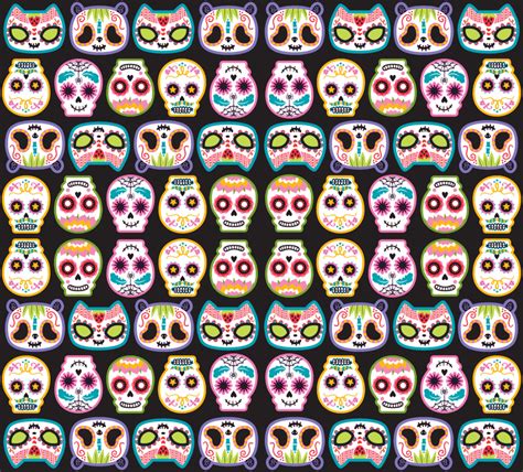 Candy Skull Wallpaper - WallpaperSafari