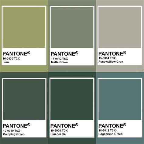 Green Color Pallete Green Colors Colours Pantone Colour Palettes Pantone Color Cottage Core