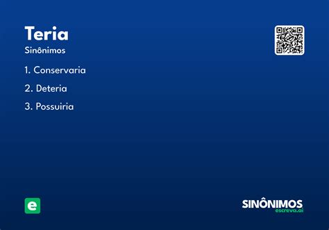 O Que Significa Teria - Teria - Significado e Sinônimo - escreva.ai