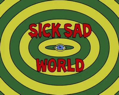 Sick Sad World Logo GIFs | Tenor