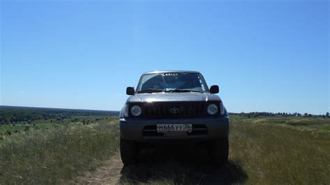 Наконец-то круглые фары! — Toyota Land Cruiser Prado 90-series, 3 л ...