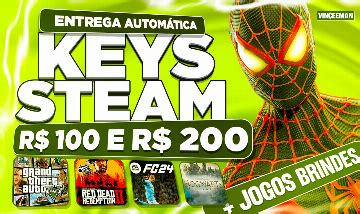 Desapego Games Steam STEAM KEYS ALEATORIAS Compre Jogos PAGOS