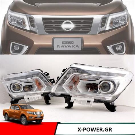 Nissan Navara NP300 2015 LED Headlights Premium Edition