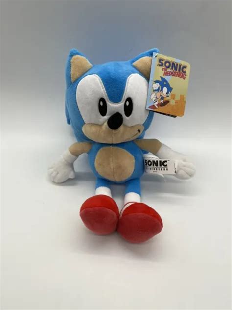 Official Sega Sonic The Hedgehog Plush 12” 30cm Soft Toy Vgc Free