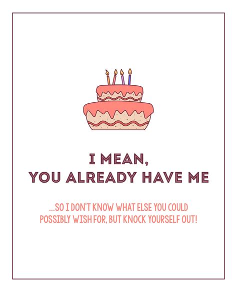 Funny Birthday Card For Boyfriend Printable Discounted Shoponline