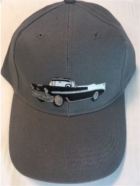 1956 Black Chevrolet Convertible Hat – Retro-Gear