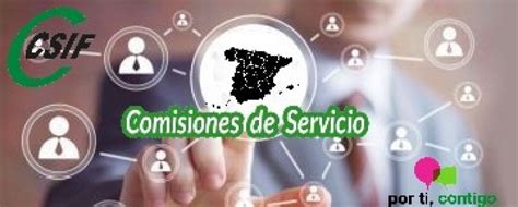 CSIF Comisiones De Servicio