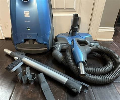 Kenmore 400 Series Bc3005 Pet Friendly Canister Blue Vacuum Cleaner Ebay