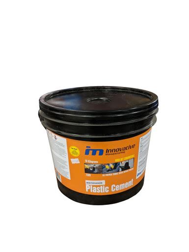 Solvent Plastic Cement 10 Kg Unicon Concrete Specialties