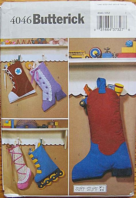 Cowboy Boot Stocking Pattern Catalog Of Patterns