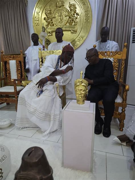 PHOTO NEWS Peter Obi Graces Ooni Of Ife S 50th Birthday Commissions