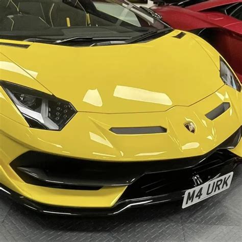 Lamborghini Aventador Svj Front Number Plate Clamp Picclick Uk