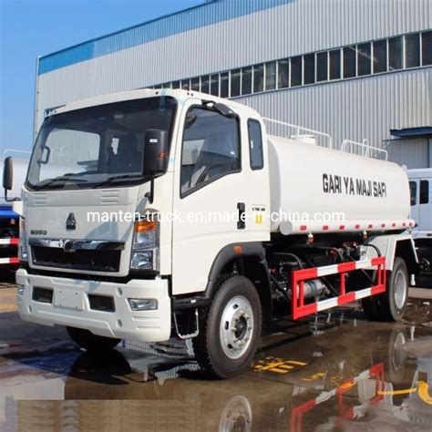 Sinotruk HOWO 5000 Liters 10000 Liters 5 Tons 10 Tons Water Tanker