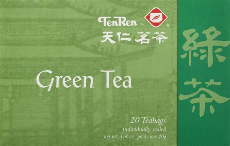 Tenren Green Tea 20 Teabags Ten Ren Tea Grocery