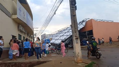 Chuva ventania e granizo assustam e causam prejuízos a moradores de