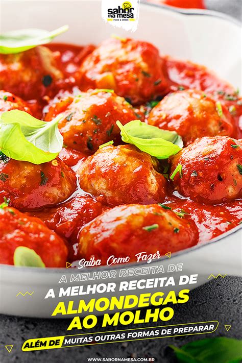 Receitas De Alm Ndegas Ao Molho Sugest Es Variadas Mais Que Especiais