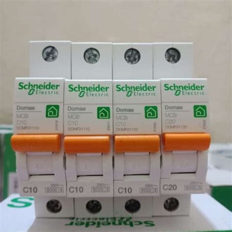 Jual Mcb Schneider Domae P A A A A Ka Type Domf Type Baru