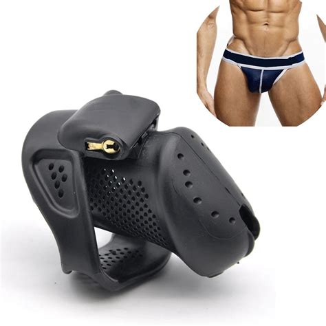 Cinto De Castidade Masculino Chastity Cage Gaiola Pequena Stealth Lock