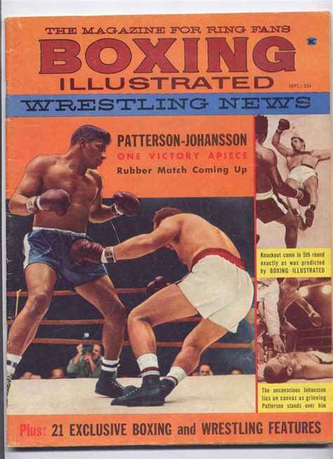 Wrestling Boxing Illustrated News The Magazine For Ring Fans Wrestling