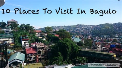 10 Places To Visit In Baguio