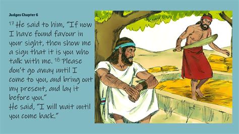 God calls Gideon the Mighty Warrior - PnC Bible Reading - Illustrated ...