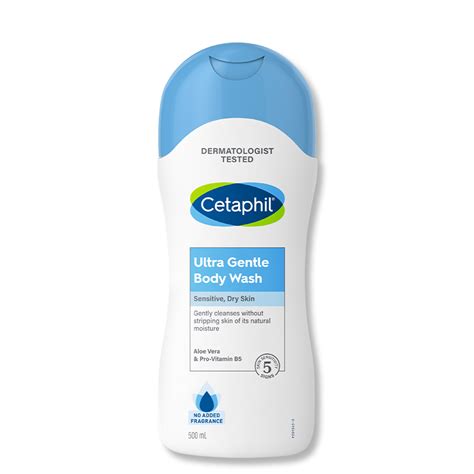 Cetaphil Ultra Gentle Body Wash For Dry And Sensitive Skin Cetaphil