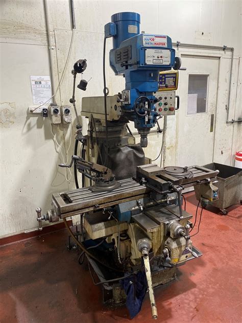 Hafco Metal Master Milling Machine Auction 0010 8018221 Grays Australia