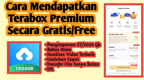 Cara Mendapatkan Terabox Premium Secara Gratis Cara Dapat Terabox