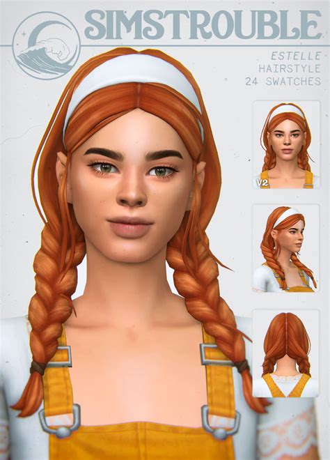 The Cutest Sims Cc Braids Your Sims Deserve To Wear Ultimate Sims