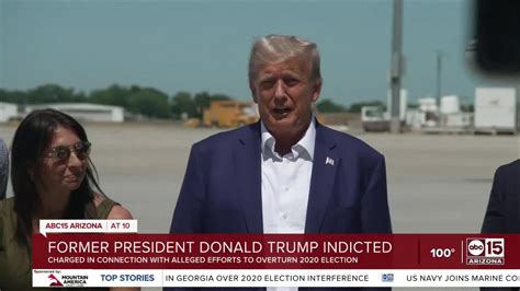 Trump Is Indicted In Georgia Over 2020 Election Meddling 4th Criminal Case