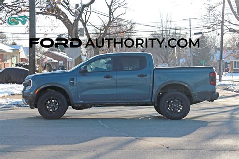 Us Market Ford Ranger Xlt Spotted Fully Undisguised