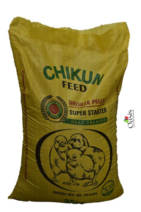 Chikun Feed Broiler Pellet Super Starter Kg Oasis Farms Agro