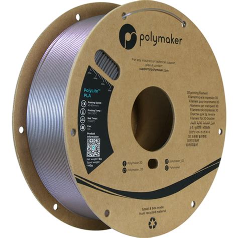 Polymaker PolyLite PLA Starlight Mercury 3DJake International