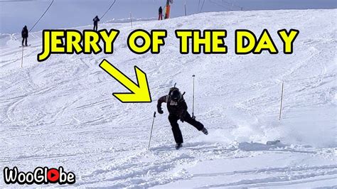 Epic Skiing Fail Jerry Of The Day Youtube