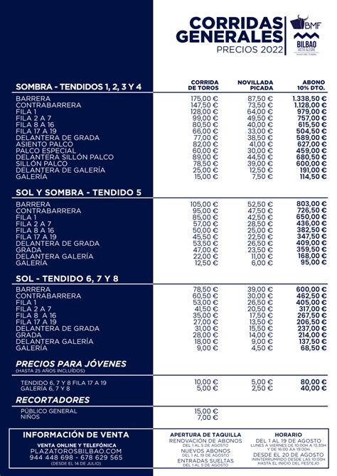 Bilbao Venta De Abonos Y Entradas Online Disponible Bmf Toros