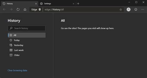 Microsoft Edge Browser For Windows 10 Gets Dark Mode Improvements