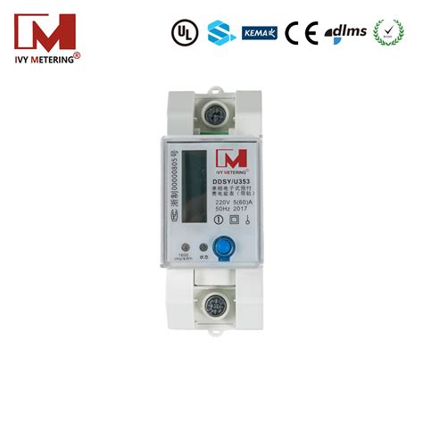 Bidirectional DIN Rail Solar Monitoring Modbus TCP RTU Single Phase